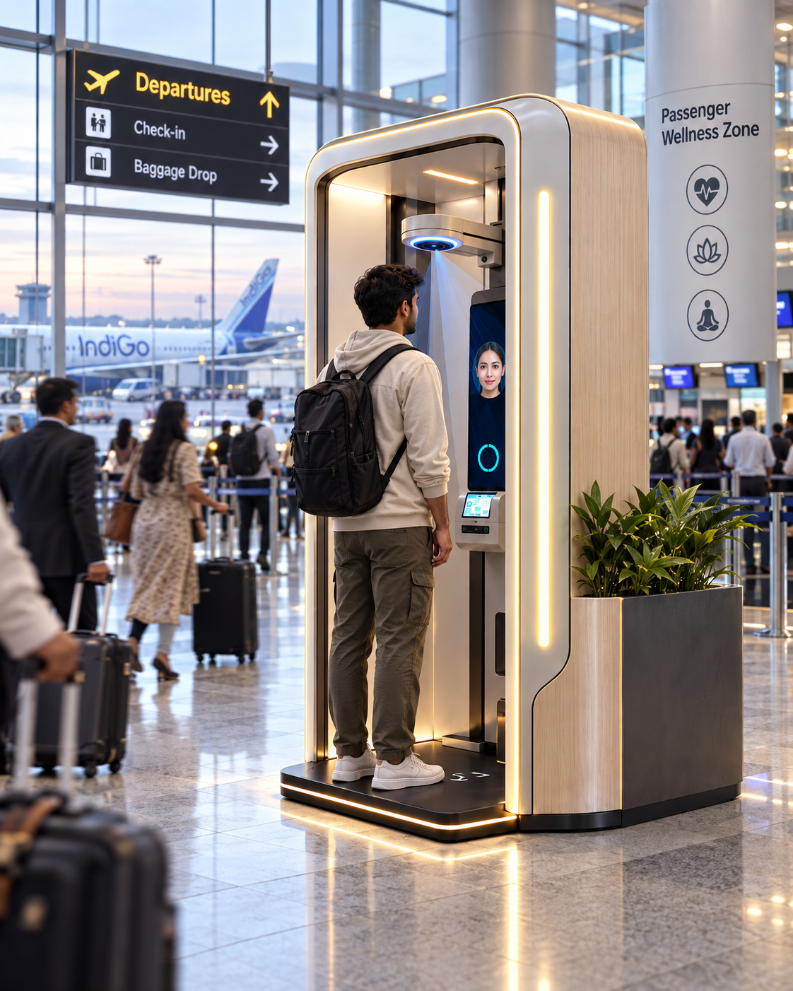 Dr.AI Smart Health Checkpoint in airports