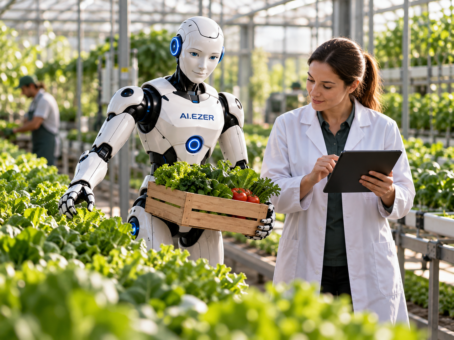AI.EZER Humanoid — agriculture