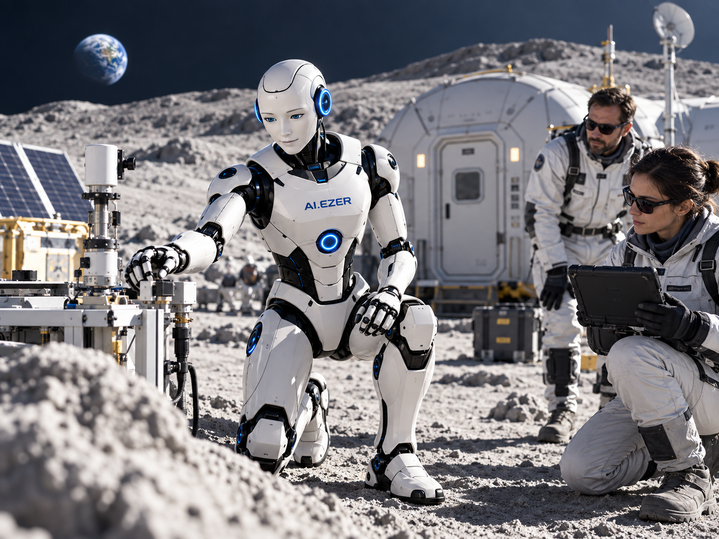 AI.EZER Humanoid — space programmes